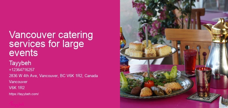 Vancouver halal catering for corporate events