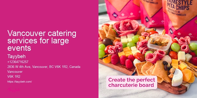 Catering for Wedding in Vancouver