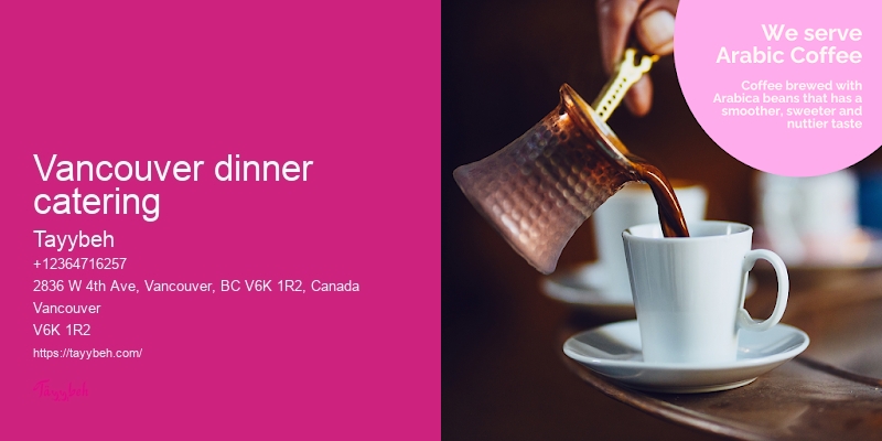 Vancouver catering for business events