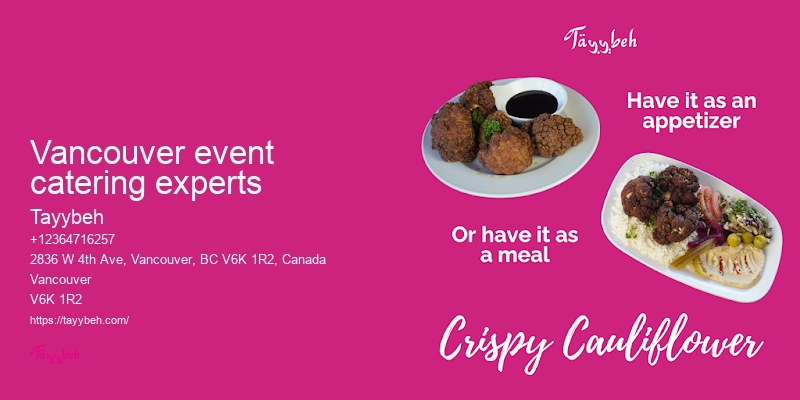 Syrian Meal Plans Vancouver