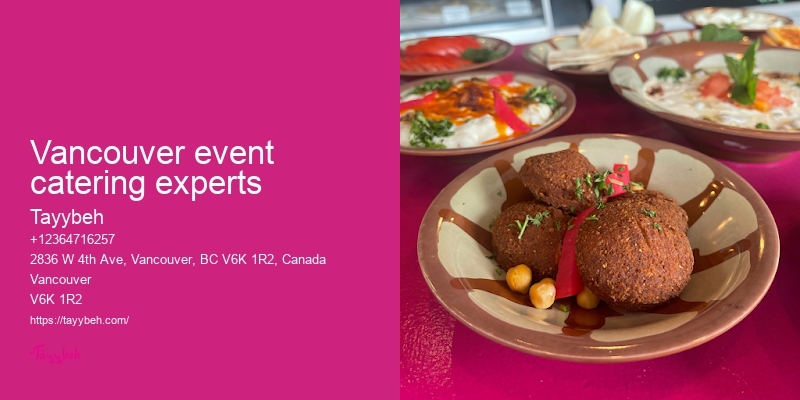 Local catering reviews and ratings Vancouver