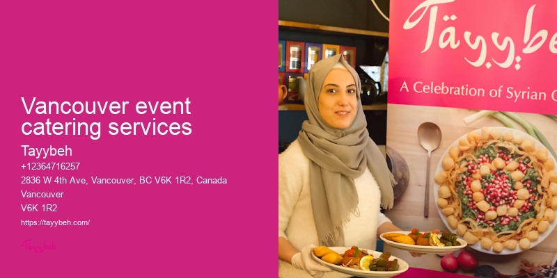 Middle Eastern Event Catering Vancouver