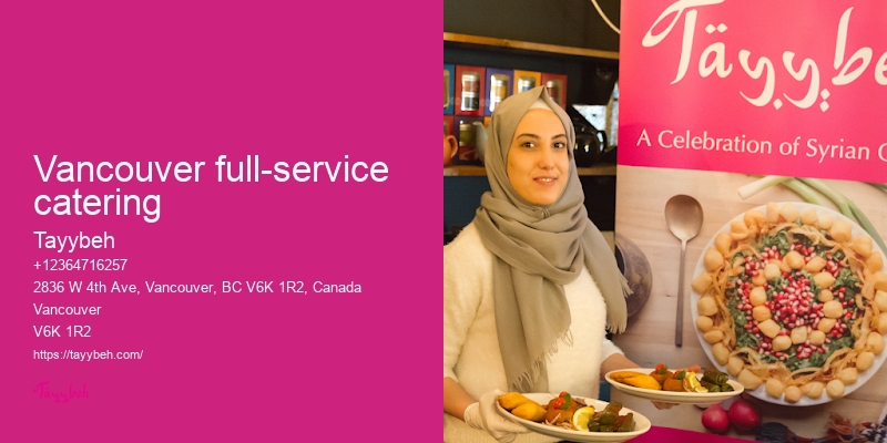 Affordable Syrian Cuisine Vancouver