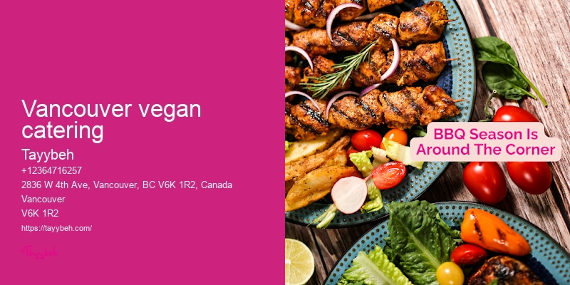 Vancouver catering service providers