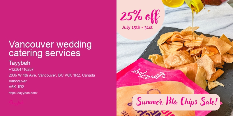 Vancouver catering for large groups
