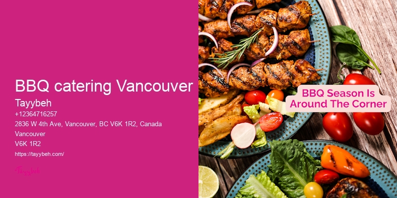 Vancouver corporate catering