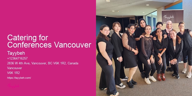 Catering for Conferences Vancouver