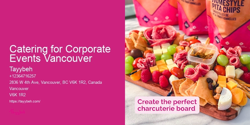 Professional Catering Vancouver