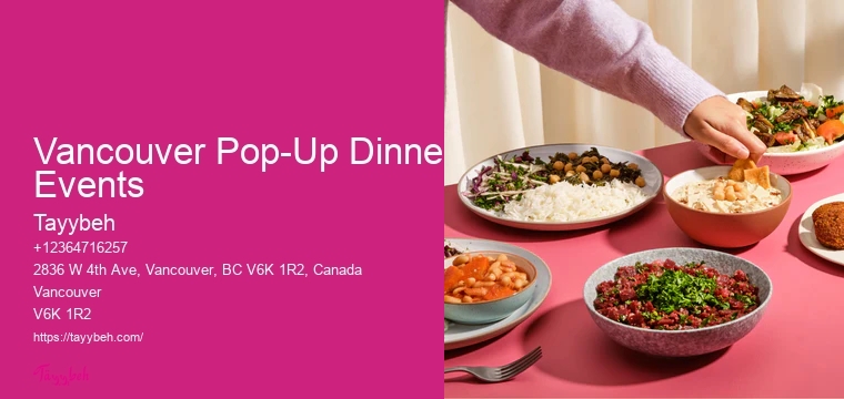 Vancouver catering for small events